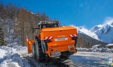 Amazone Launches IceTiger Inox Winter Salt Spreaders