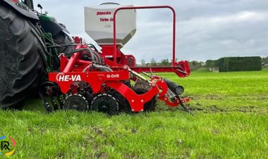 HE-VA G-Drill: Precision Seeder for Grass & Crops