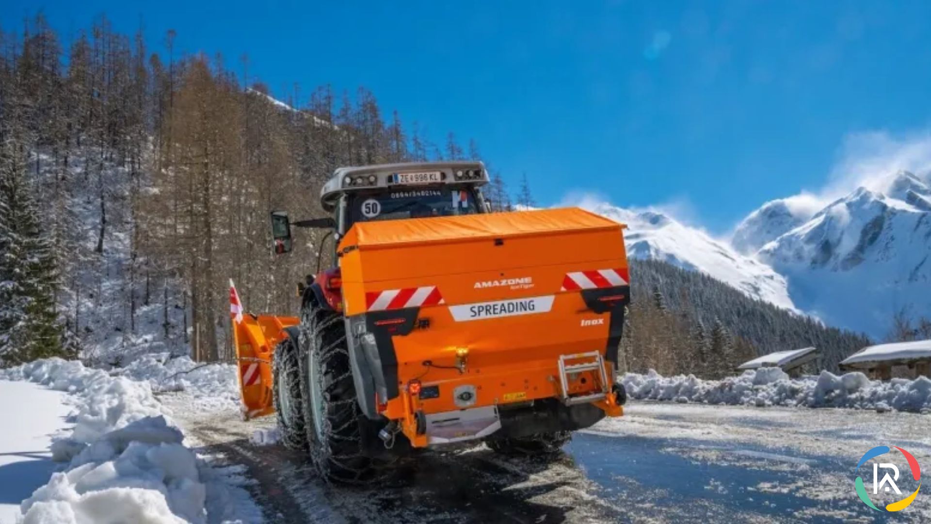 Amazone Launches IceTiger Inox Winter Salt Spreaders