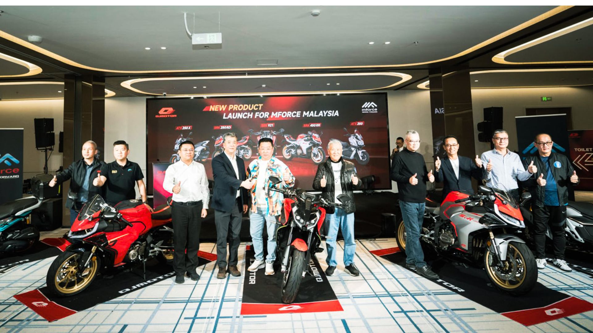 QJMOTOR Malaysia Launches ATX & SRK Lineup 