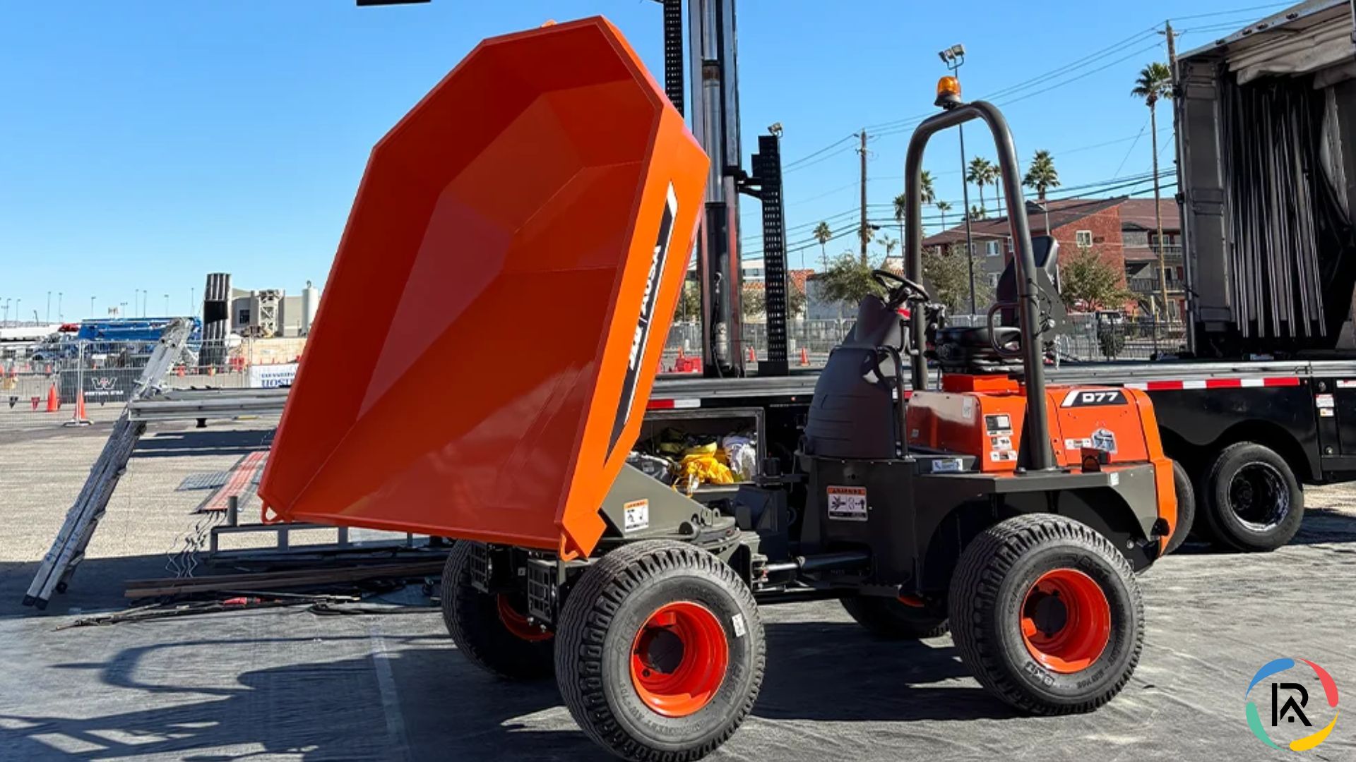 JLG Adds AUSA Dumpers, Forklifts in North America