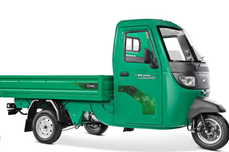 TVS Motor Launches three wheeler King Kargo HD CNG	