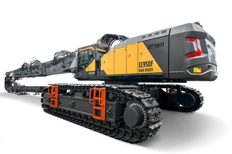 Volvo CE Unveils EC950 High Reach Demolition Excavator