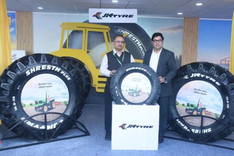 JK Tyre Launches ‘Shresth Plus’ Premium Tractor Tyre 