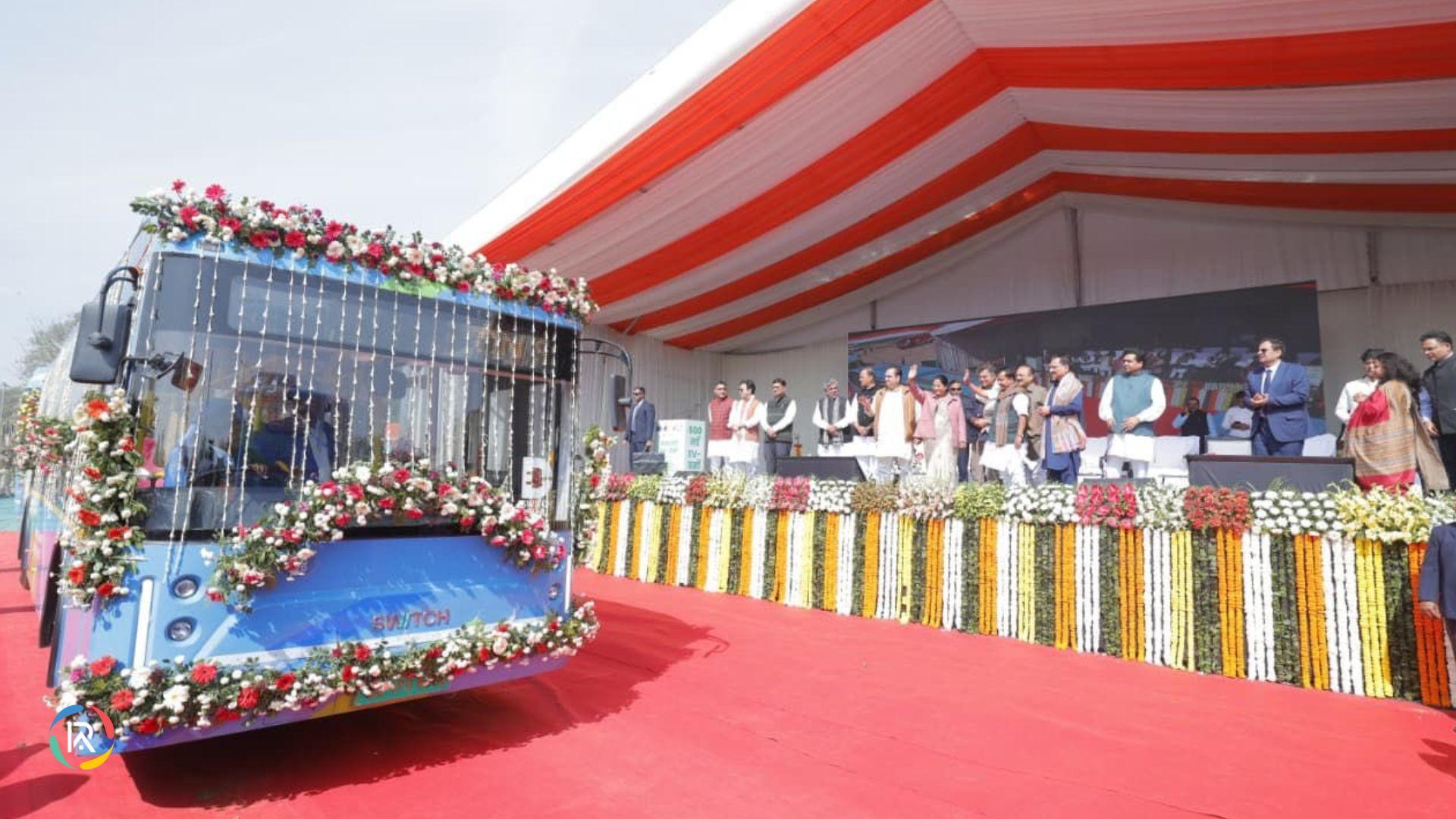 Delhi Flags Off 500 EV Buses