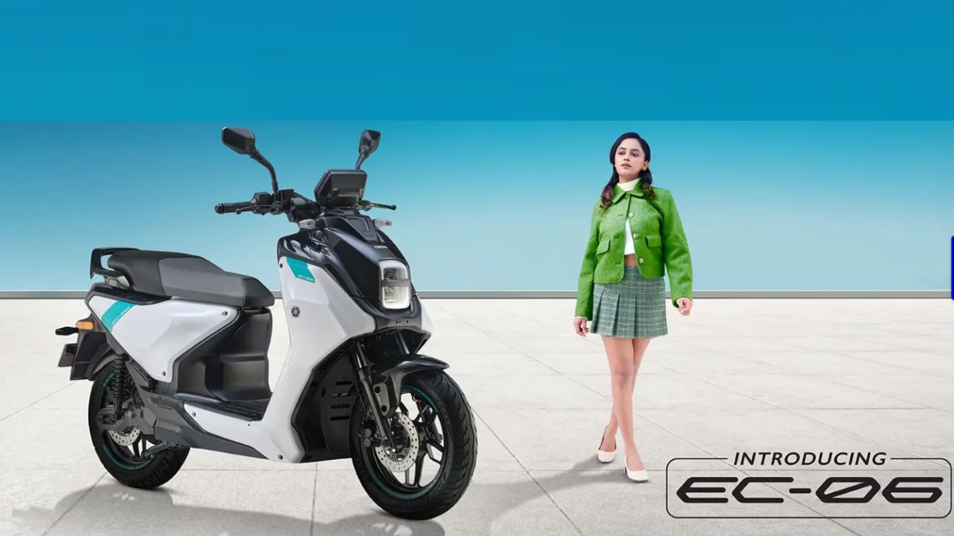 Yamaha Launches EC-06 E-Scooter in India