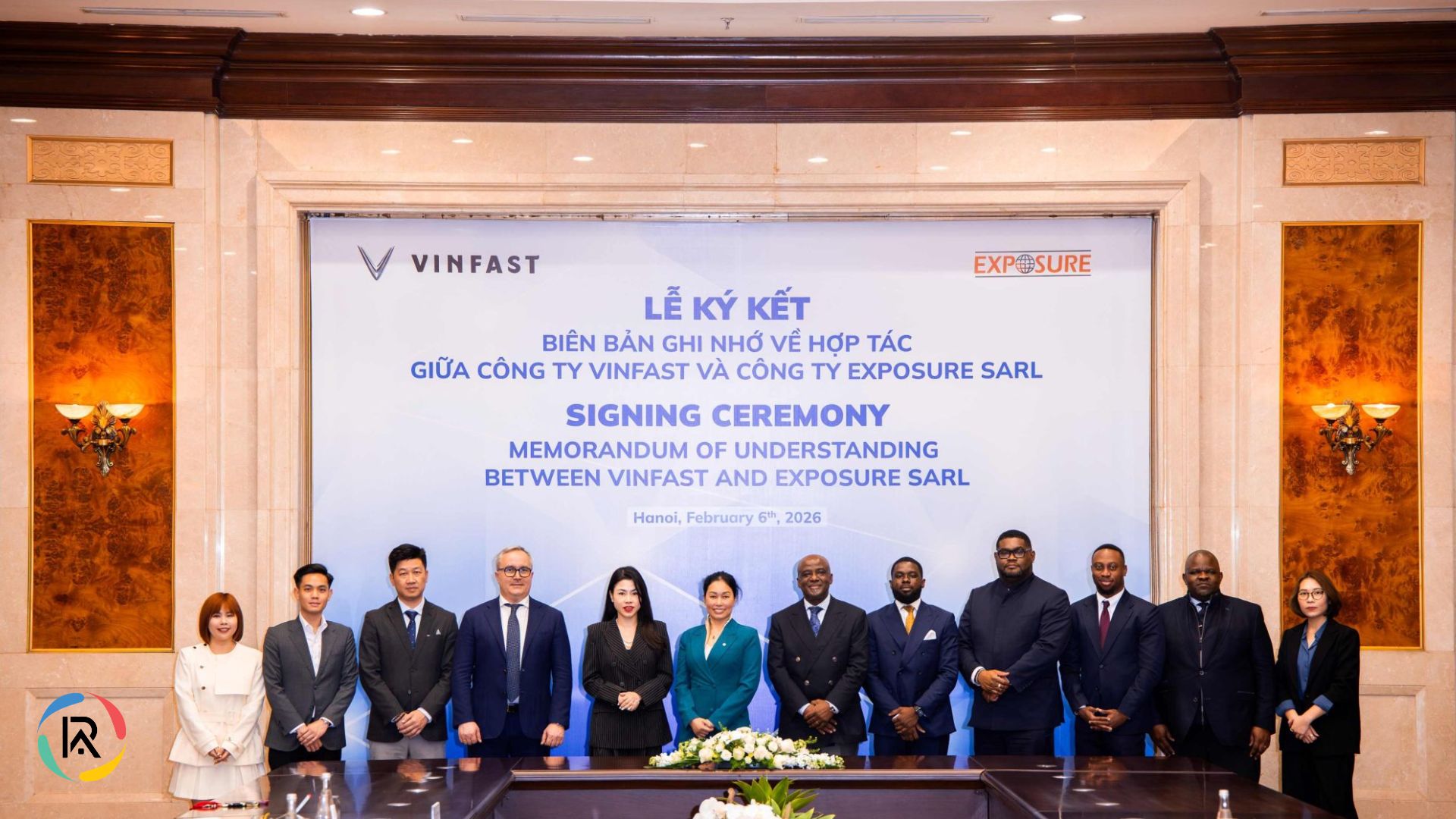 VinFast Signs MoU with Exposure SARL to Promote Eco-Friendly Transportation
